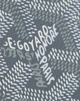 Goyard Grey Goyardine Jouvence GM Toiletry Bag