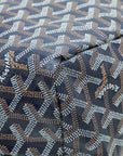 Goyard Navy Blue Goyardine Saint Louis PM Bag