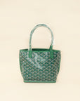 Goyard Green Anjou Mini Reversible Bag