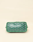 Goyard Green Anjou Mini Reversible Bag