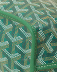 Goyard Green Anjou Mini Reversible Bag