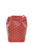 Goyard Red Goyardine Petit Flot Bucket Bag