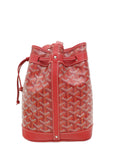 Goyard Red Goyardine Petit Flot Bucket Bag