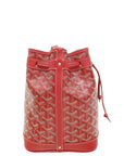 Goyard Red Goyardine Petit Flot Bucket Bag