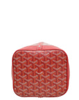 Goyard Red Goyardine Petit Flot Bucket Bag