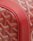 Goyard Red Goyardine Petit Flot Bucket Bag