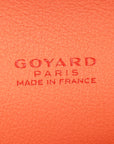 Goyardine Coral Ltd. Ed. Reversible Embroidered Seahorse Anjou PM Bag