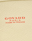 Goyardine Sand Ltd. Ed. Reversible Embroidered Seahorse Anjou PM Bag