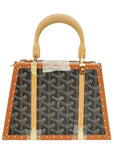 Goyard Bicolor Saïgon Mini Trunk Bag