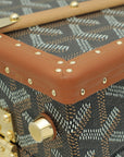 Goyard Bicolor Saïgon Mini Trunk Bag
