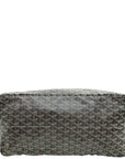 Goyard Black Goyardine Saint Louis GM Bag