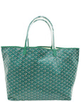 Goyard Green Goyardine Saint Louis GM Bag