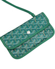 Goyard Green Goyardine Saint Louis GM Bag