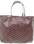Goyard Burgundy Goyardine Saint Louis PM Bag