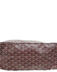 Goyard Burgundy Goyardine Saint Louis PM Bag