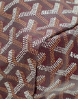 Goyard Burgundy Goyardine Saint Louis PM Bag