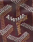 Goyard Burgundy Goyardine Saint Louis PM Bag
