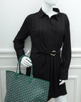 Goyard Green Goyardine Saint Louis PM Bag