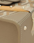 Goyard Light Gray Structure Nano Saigon Bag