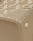 Goyard Light Gray Structure Nano Saigon Bag