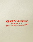 Goyard White Goyardine Mini Anjou Reversible Bag