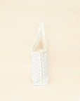 Goyard White Goyardine Mini Anjou Reversible Bag