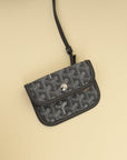 Goyard Gray Goyardine Reversible Anjou Mini Bag