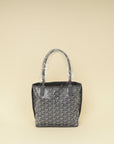 Goyard Gray Goyardine Reversible Anjou Mini Bag