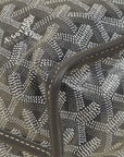 Goyard Gray Goyardine Reversible Anjou Mini Bag