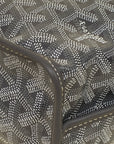 Goyard Gray Goyardine Reversible Anjou Mini Bag