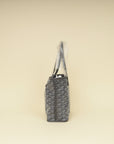 Goyard Gray Goyardine Reversible Anjou Mini Bag