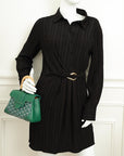 Goyard Green Goyardine Saigon Souple Mini Bag