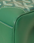 Goyard Green Goyardine Saigon Souple Mini Bag