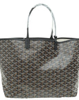 Goyard Black Goyardine Saint Louis PM Bag