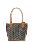 Goyard Bicolor Goyardine Anjou Mini Reversible Bag