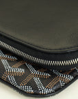 Goyard Black Goyardine Sainte-Marie MM Clutch