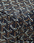 Goyard Navy Blue Goyardine Saint Louis PM Bag
