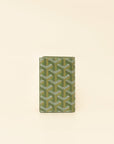 Goyard Kaki L.E 2025 Goyardine Saint-Pierre Card Wallet
