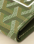 Goyard Kaki L.E 2025 Goyardine Saint-Pierre Card Wallet