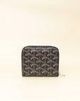 Goyard Black Goyardine Matignon PM Wallet