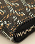 Goyard Black Goyardine Matignon PM Wallet