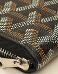 Goyard Black Goyardine Matignon PM Wallet