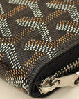 Goyard Black Goyardine Matignon PM Wallet