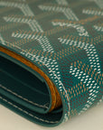 Goyard Green Goyardine Victoire Wallet-Goyard-THE CLOSET