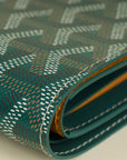 Goyard Green Goyardine Victoire Wallet-Goyard-THE CLOSET
