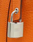 Hermes Orange Picotin Lock 18 Bag