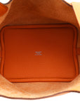 Hermes Orange Picotin Lock 18 Bag