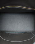 Hermes Ebene Barenia Faubourg Birkin 25 Bag