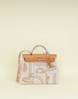 Hermes Tricolor Brides de Gala Desordre" Motif Herbag Zip 31 Bag