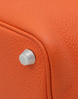 Hermes Orange Picotin Lock 18 Bag